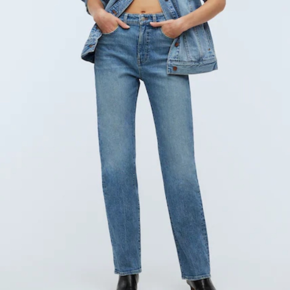 Madewell 90’s straight jeans
